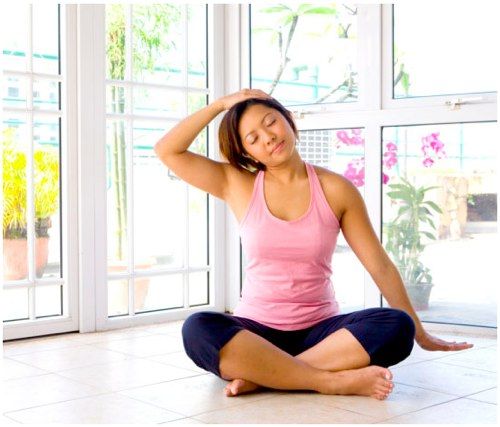 5 упражнений йоги для шеи и плеч