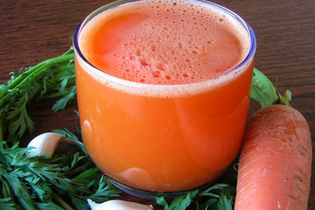 Лечение почек морковным соком