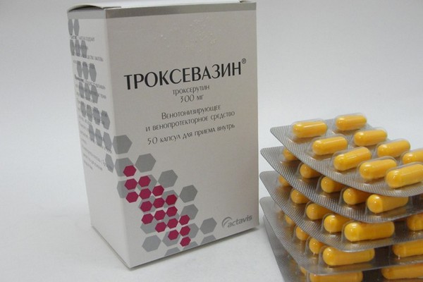 Таблетки Троксевазин